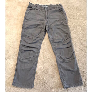 Carhartt Pants Double Knee Rugged Flex Relaxed Fit Mens Work Canvas 36x29 EUC
